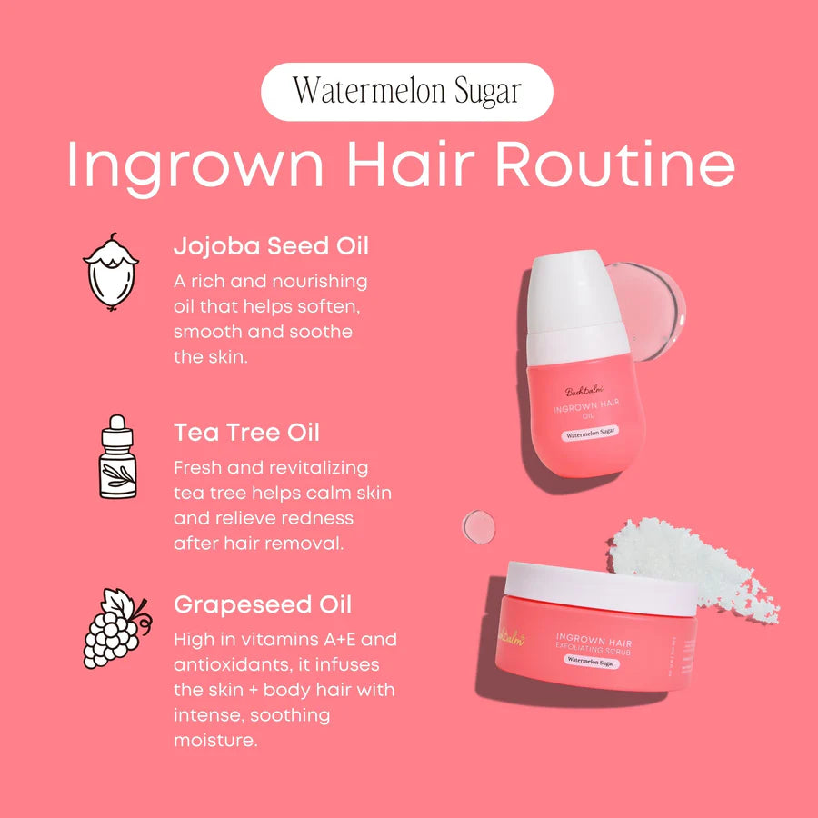 ingrown Hair 2 Step Routine
